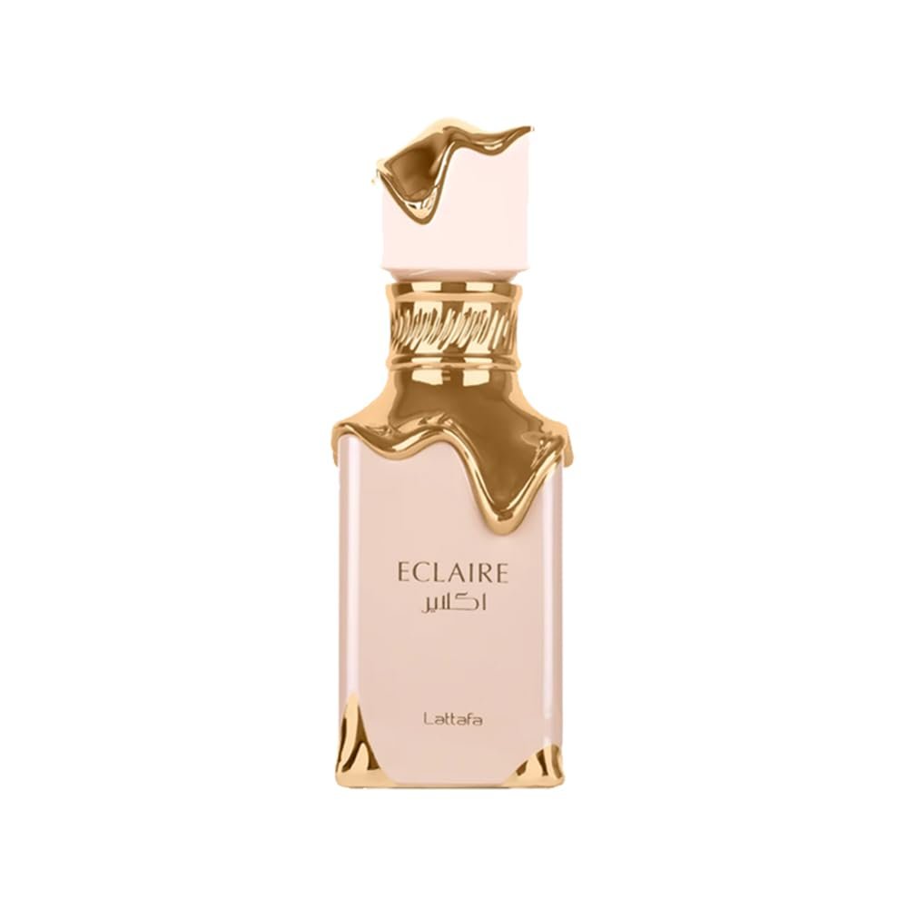Lattafa Eclaire – Vanilla, Caramel, Sweet, Floral – Eau de Parfum Long-Lasting Fragrance for Women, 3.40 Ounce / 100 ml
