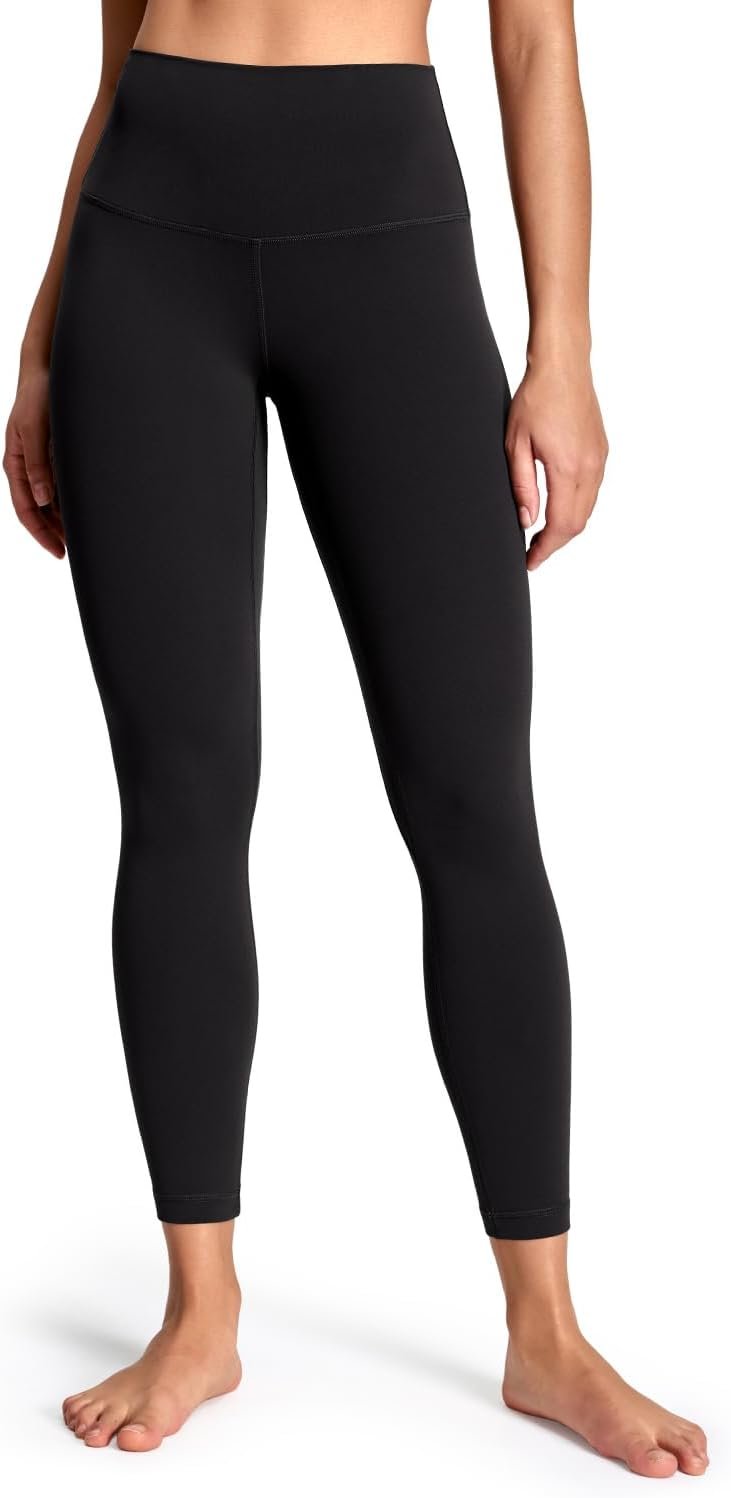 HeyNuts Workout Pro Leggings 25”, Medium Plus Support, Compression 7/8 Workout Pants