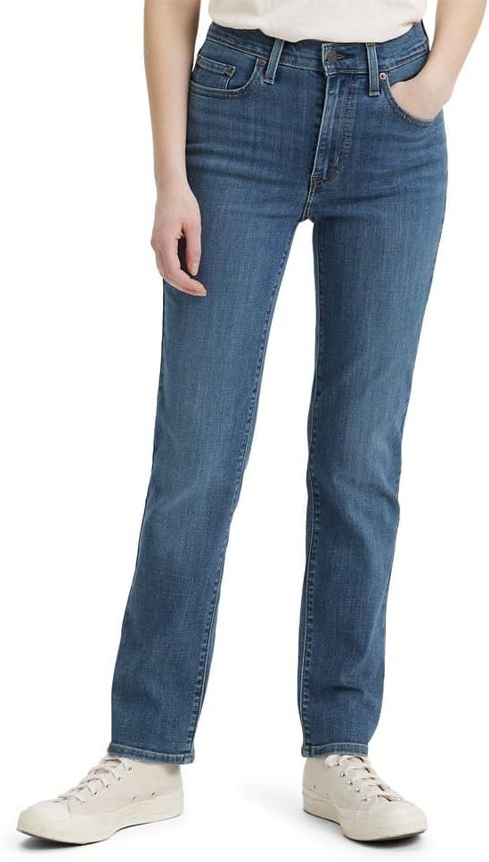 Levi’s Women’s 724 High Rise Straight Jeans