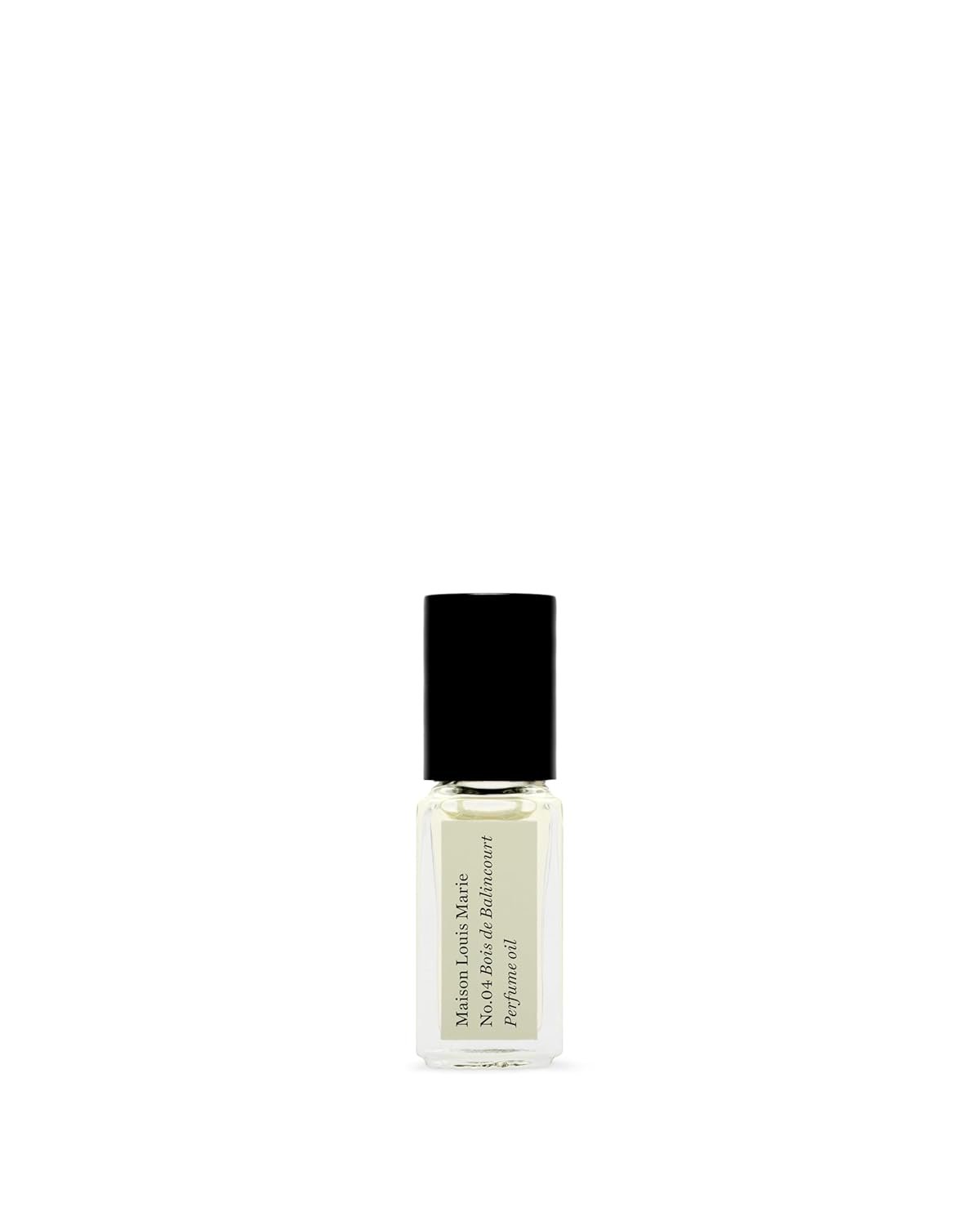 Maison Louis Marie – No.04 Bois de Balincourt Natural Roll-On Perfume Oil Sample | Luxury Clean Beauty + Non-Toxic Fragrance (0.1 fl oz | 3 ml)