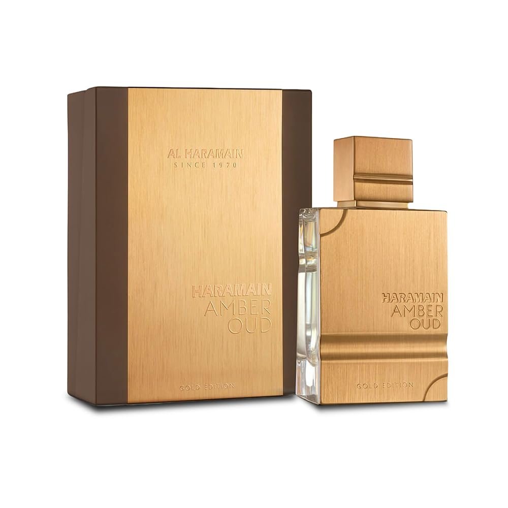Al Haramain Amber Oud Gold Edition – Arabian Perfume for Women and Men Unisex – Long Lasting Amber – 2 oz