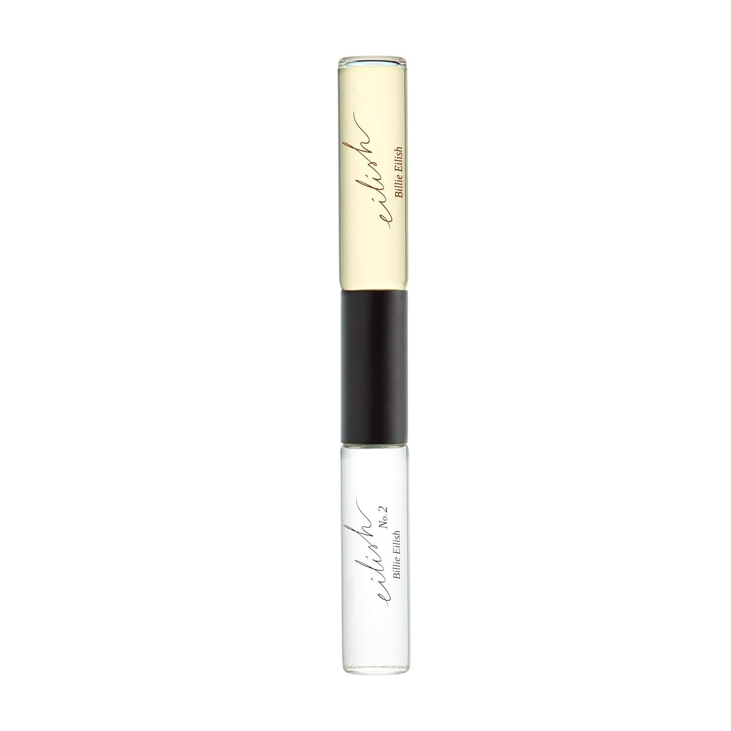 Billie Eilish Eau de Parfum Dual Sided Rollerball of Eilish & Eilish No 2 Perfume for Women, Amber Gourmand + Woody Floral Fragrances, Travel Size + Long Lasting Scent, 0.40 Fl Oz