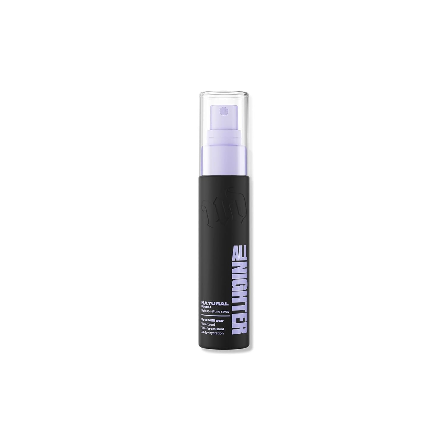 Urban Decay All Nighter Waterproof Makeup Setting Spray – Up to 24HR Wear, Natural Finish, Ultra-Fine Facial Mist, Transfer-Resistant, Foundation Face Primer, Hydrating, For All Skin Types
