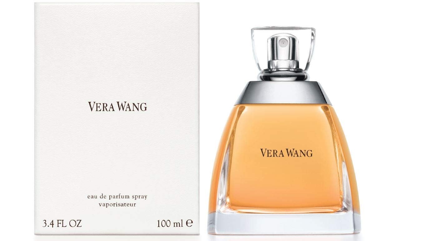 Vera Wang Vera Wang Eau de Parfum 3.4 fl oz (Pack of 1), Notes of Waterlily, Tahitian Flower, and Vanilla, Women’s Fragrance, Long Lasting, Everyday Fragrance, Travel Size