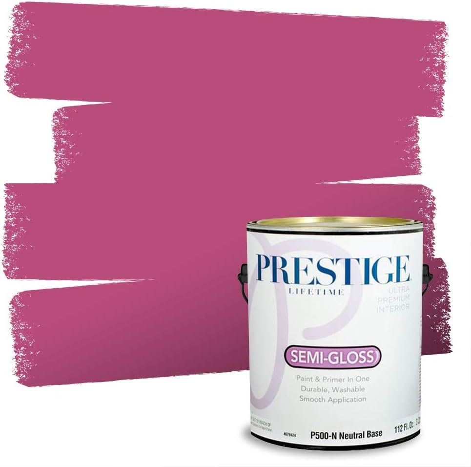 PRESTIGE Interior Paint and Primer in One, Girl, Semi-Gloss, 1 Gallon