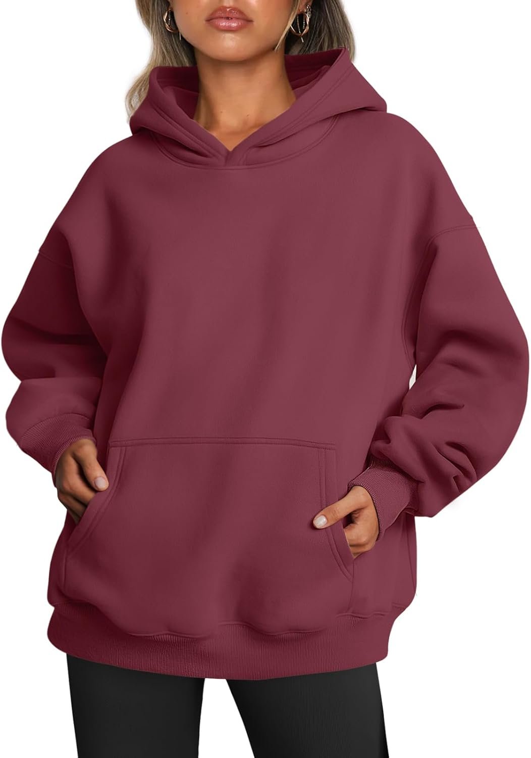 Trendy Queen Womens Oversized Hoodies Pullover Sweatshirts Casual Fall Clothes