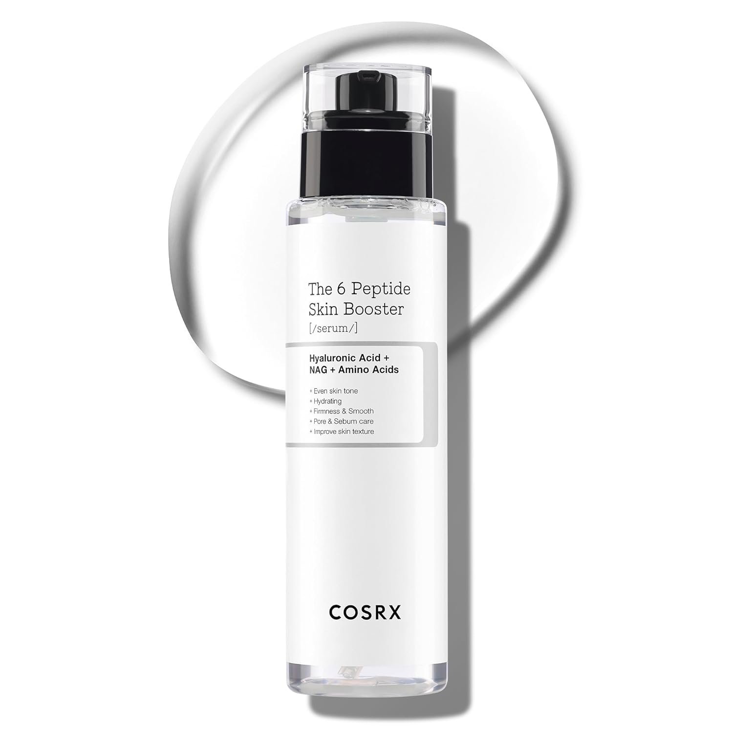 COSRX 6X Peptide Collagen Skin Booster Toner Serum for Dull & Uneven Skin, Preps Skin with Copper Peptides, GHK-Cu, Skin Renewal Boosting Facial Essence, Korean Skin Care, 5.07 oz