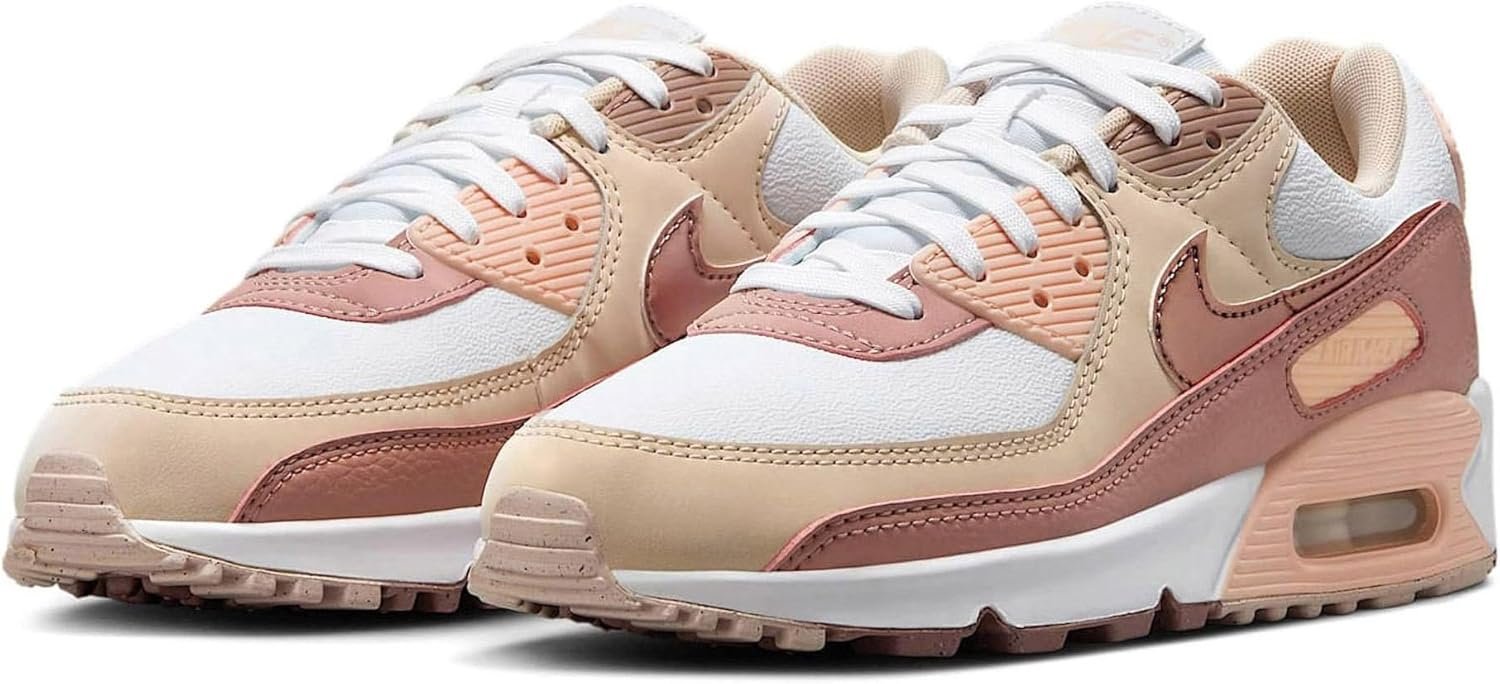Nike Air Max 90 NN PRM – Women’s (White/Washed Coral/Particle Pink)