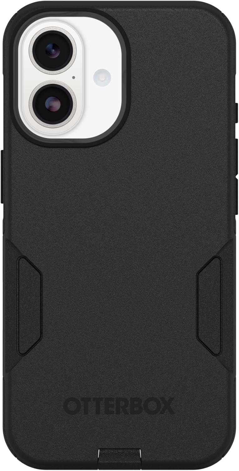 OtterBox iPhone 17 Commuter Series Case – Black – Thin & Protective iPhone Case, Dual-Layer, Impact Absorbing iPhone Case