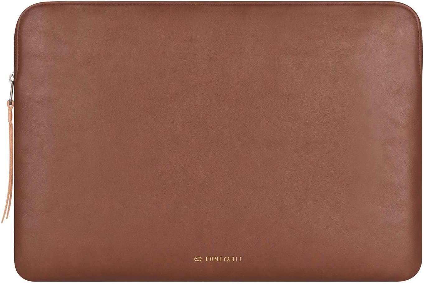 Comfyable Tablet Sleeve Compatible with iPad Air 11″ M4 2026, iPad Pro 11 Inch M5 & Smart/Magic Keyboard with Pencil Holder-PU Leather Bag Water-Resistant Slim Case – Brown