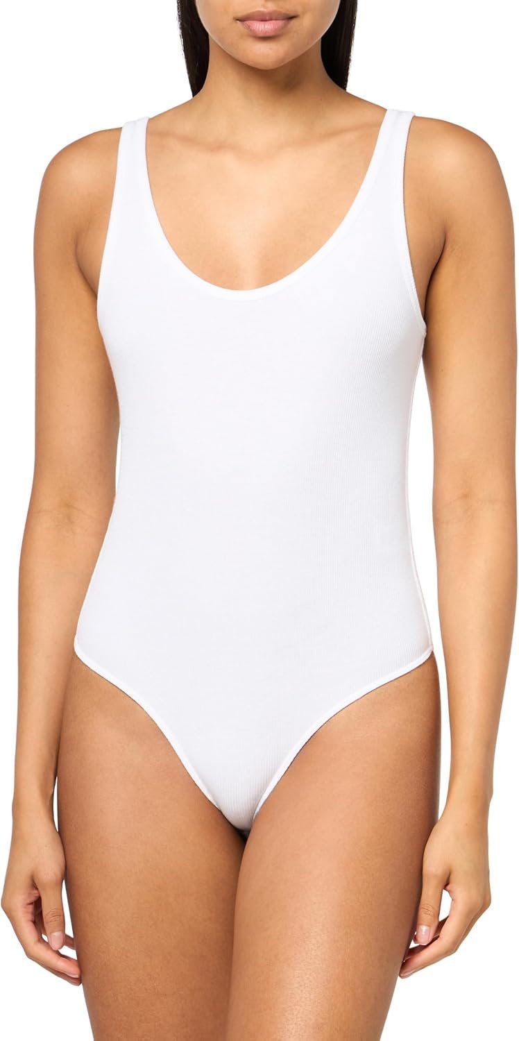Anthony Thomas Melillo Women’s Modal Rib Deep-v Tank Bodysuit