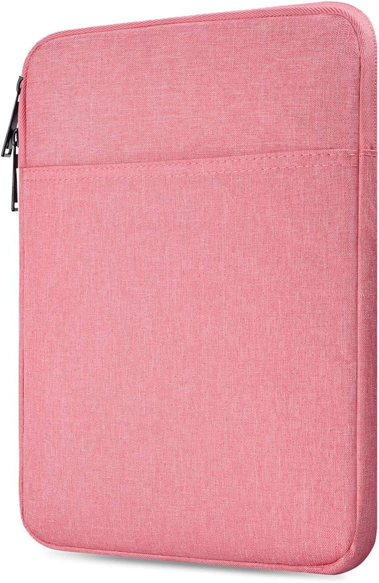 9-11 Inch Tablet Sleeve Case Bag for iPad 10.2 2021-2019, iPad 10th 10.9 2022, iPad Pro 11 M4/Air 11 M2, iPad Air 5/4 10.9, Samsung Galaxy Tab A8 10.5, Fit Apple Smart Keyboard, Pink