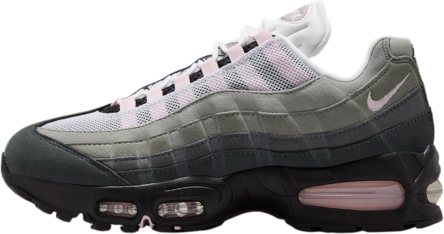 Nike Air Max 95 Big Bubble Women’s Shoes (Black/White/Reflective Silver/Pink Foam)