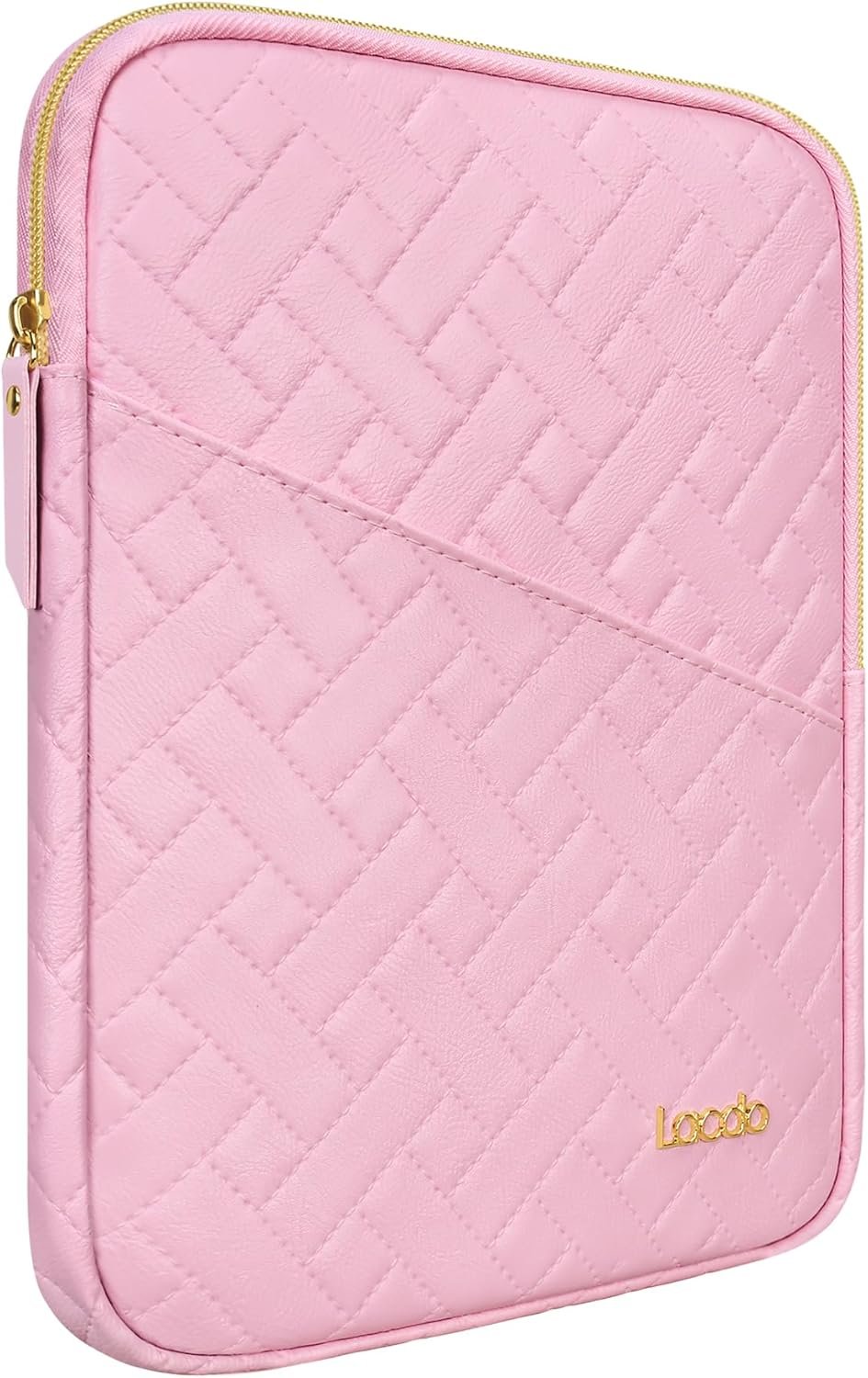 Lacdo Tablet Sleeve Case for 11 inch iPad A16 / 11 inch iPad Air M4 M3 M2 / 11″ iPad Pro M5 M4 / 10.9″ iPad/ 10.2″ iPad /10.9″ ipad Air, 11″ Samsung Galaxy Tab A9+ Bag, Fit Magic Keyboard, Sakura Pink