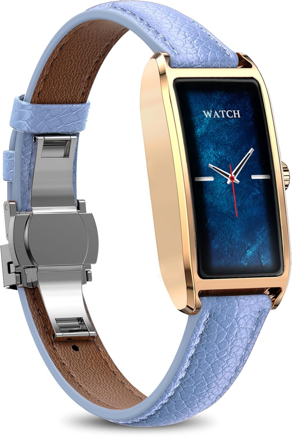Elegant Smart Watch for Women Fitness Tracker with Step Counter Calorie Tracker Heart Rate Monitor Sleep Tracker IP68 Waterproof Activity Tracker Bracelet with AMOLED Touchscreen for iOS Android