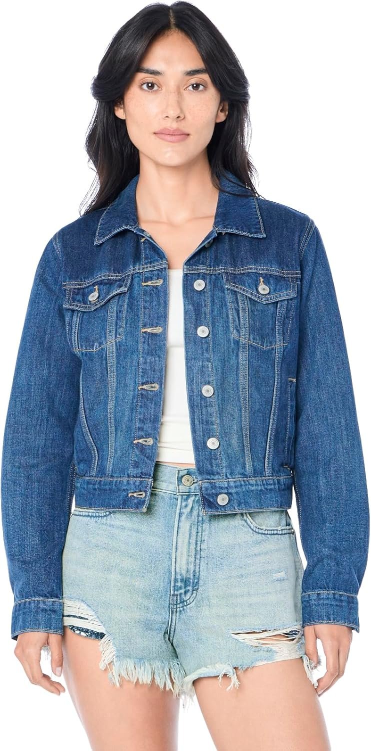 Lucky Brand Women’s Tomboy Trucker Jean Jacket