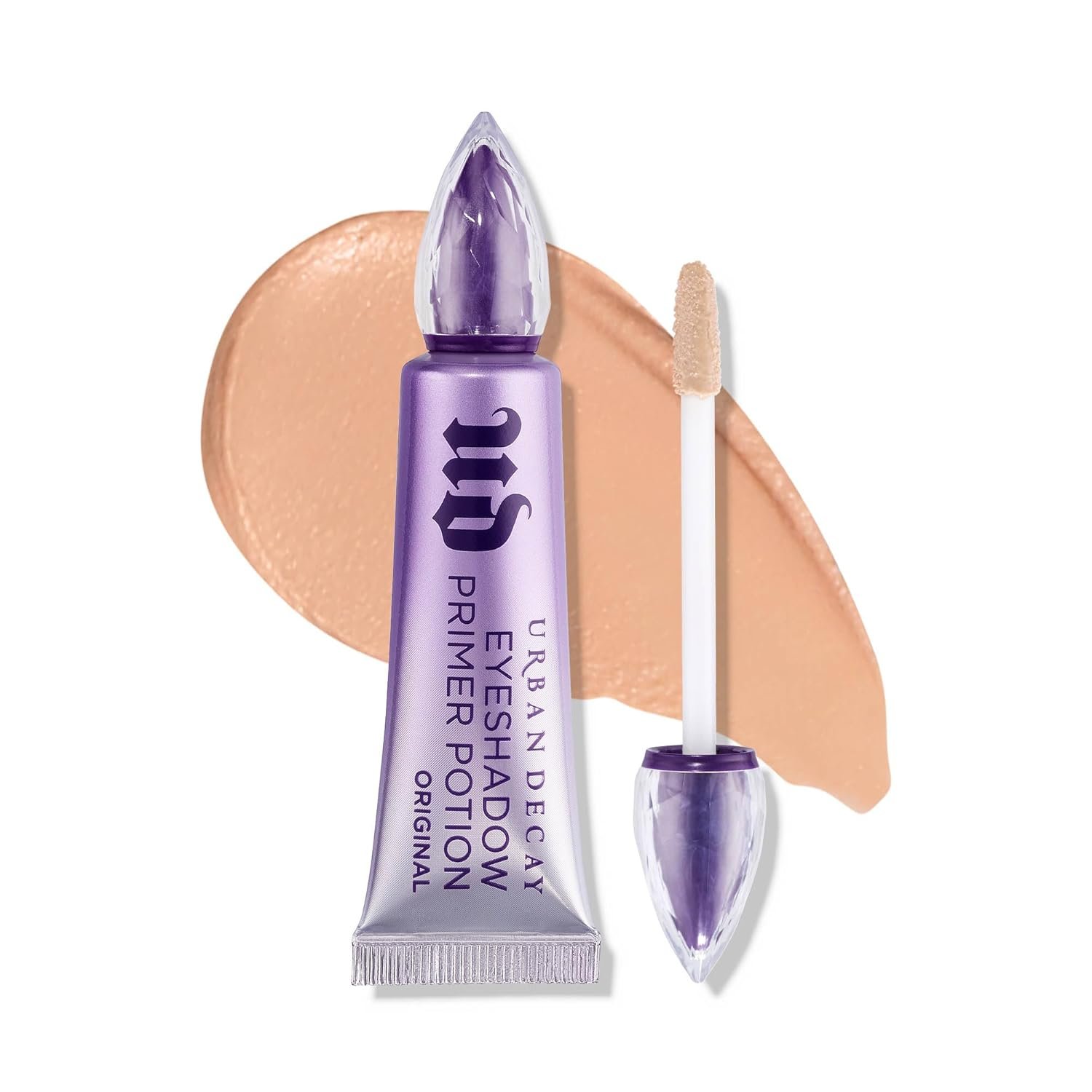Urban Decay Eyeshadow Primer Potion – Waterproof, Eyelid Base Primer, Nude, Up to 8 Hour Wear, Long Lasting Crease-Resistant Eye Makeup, Translucent Shade, Universal for All Skin Tones