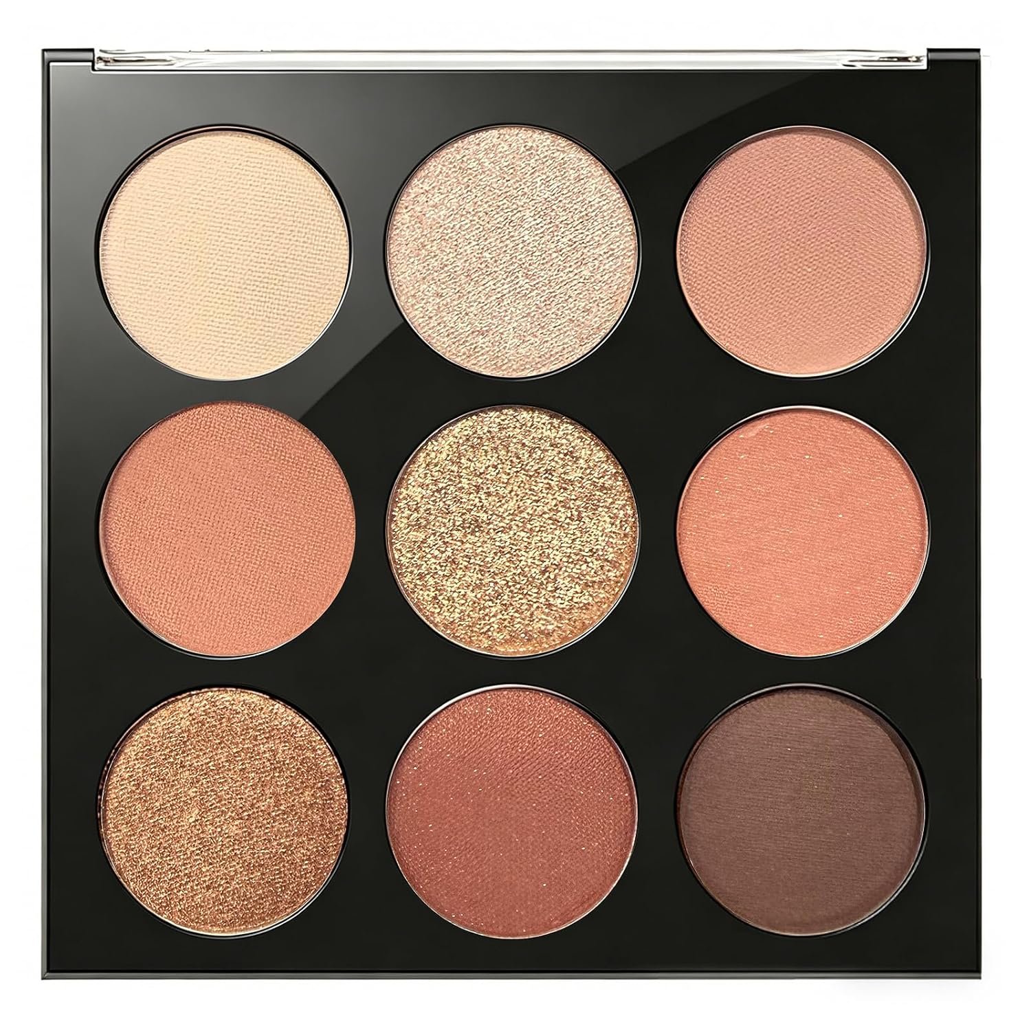 Océane Neutral Eyeshadow Palette 9 Colors, Long-Lasting Natural-Looking Eye Makeup, Velvety & Silky Finishes, Highly Pigmented Mattes, Shimmers & Glitter Vegan & Cruelty-free