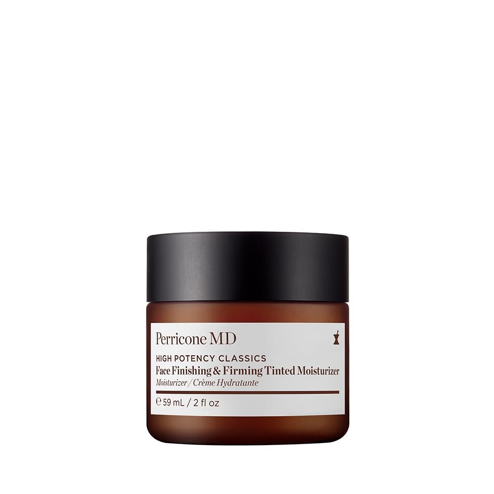 Perricone MD High Potency Classics Face Finishing & Firming Tinted Moisturizer for Face – Mineral Sunscreen with SPF 30 – Lightweight, Fast-Absorbing, Oil-Free – Minimizes Wrinkles – Vegan – 2 fl oz