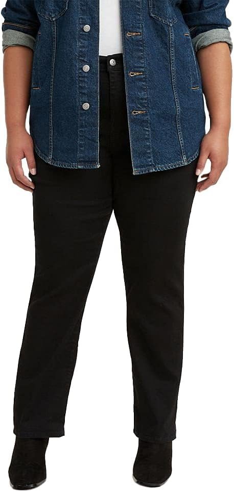 Levi’s Women’s 724 High Rise Straight Jeans (Plus Size)
