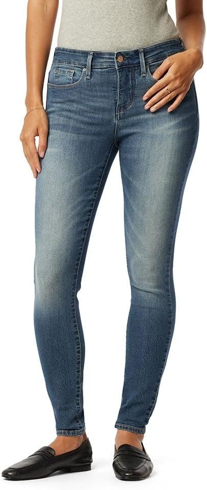 Levi Strauss Signature Gold Women’s Totally Shaping Skinny Jeans Mid Rise Stretch Denim (Available in Plus Size)