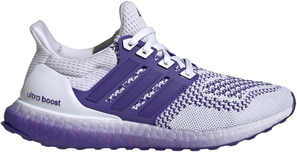 adidas Womens Ultraboost Ultra Boost 1.0 Running Sneakers Shoes – Purple, White – Size 8 M