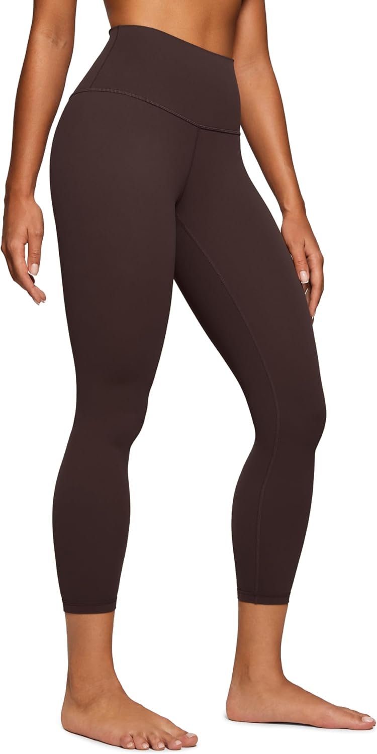 CRZ YOGA Butterluxe Yoga Capris Leggings 23” – High Waisted Buttery Soft Workout Womens Lounge Pants