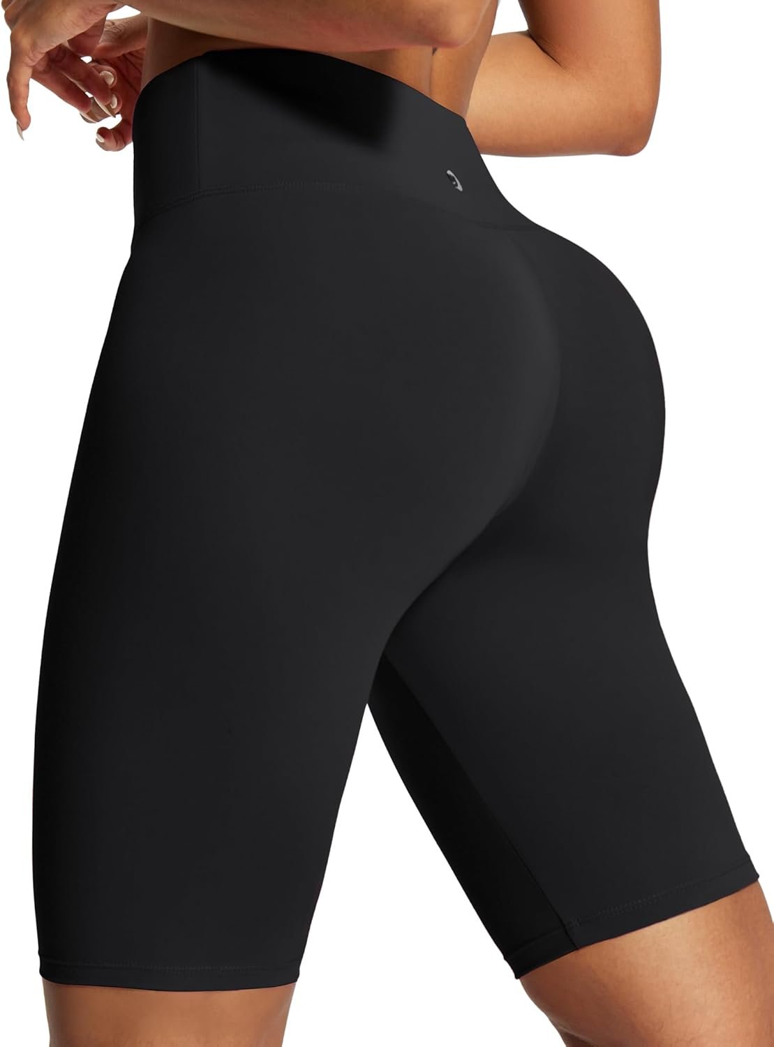 IUGA Biker Shorts for Women High Waist – 8″ Workout Shorts with Inner Pocket Yoga Spandex Gym Running Shorts
