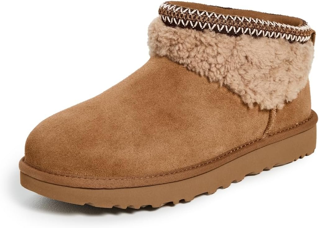 UGG womens Classic Ultra Mini Maxi Curly