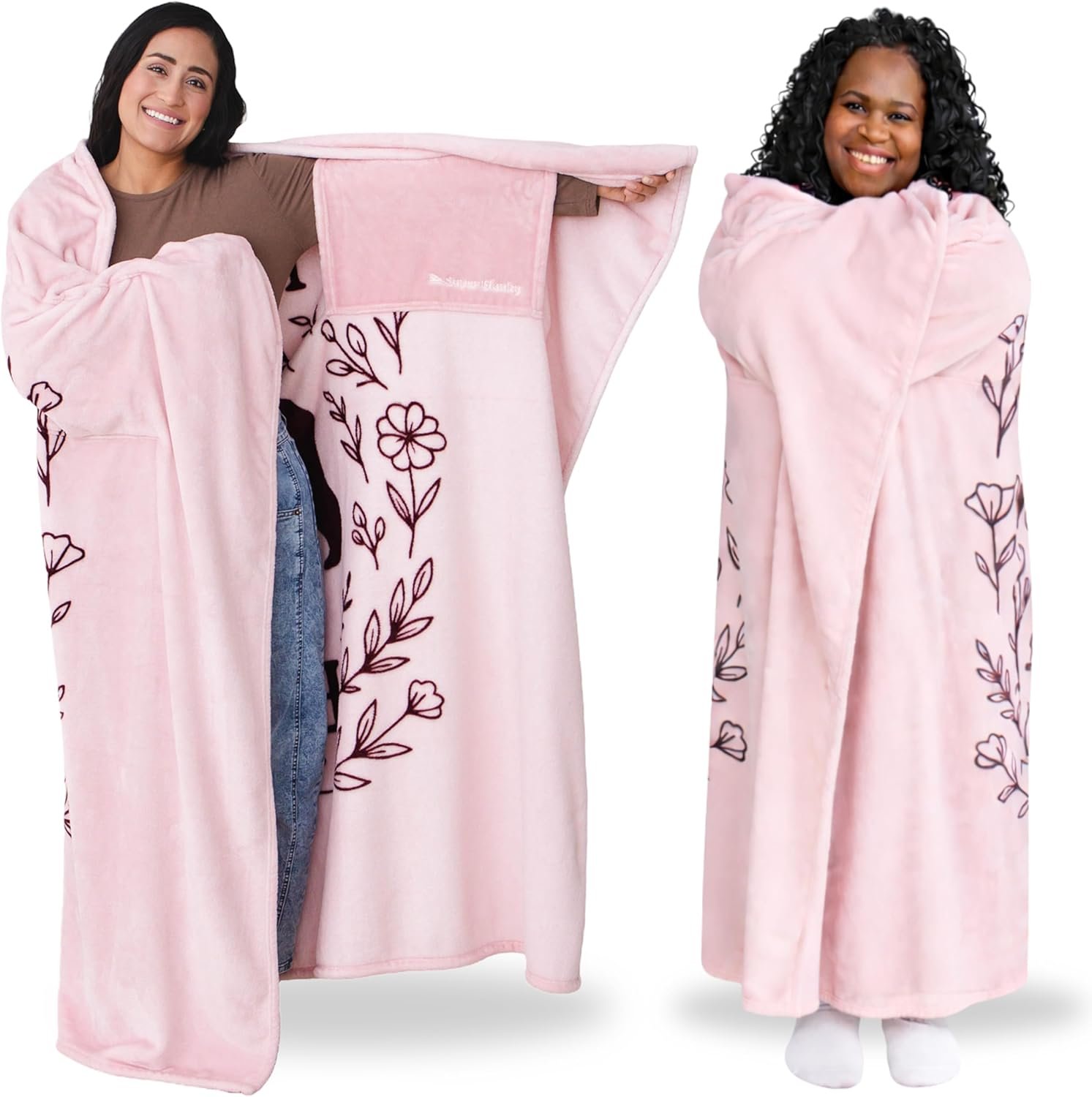 Super Blanky Wearable Blankets for Women and Men, Graduation Day Gift for Her, Fathers Day Gift, Wife Birthday Gifts Ideas